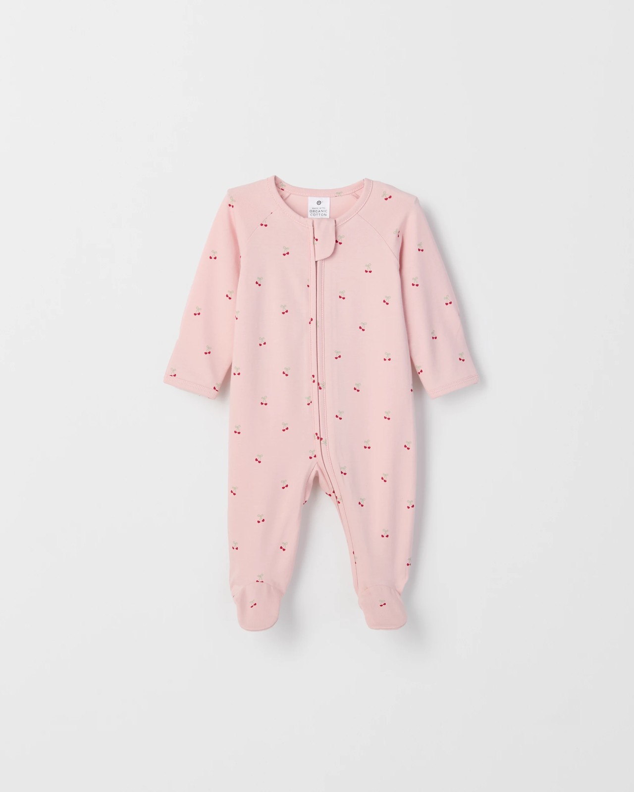 Baby Organic Cotton Print Zip Coverall 4 of 5