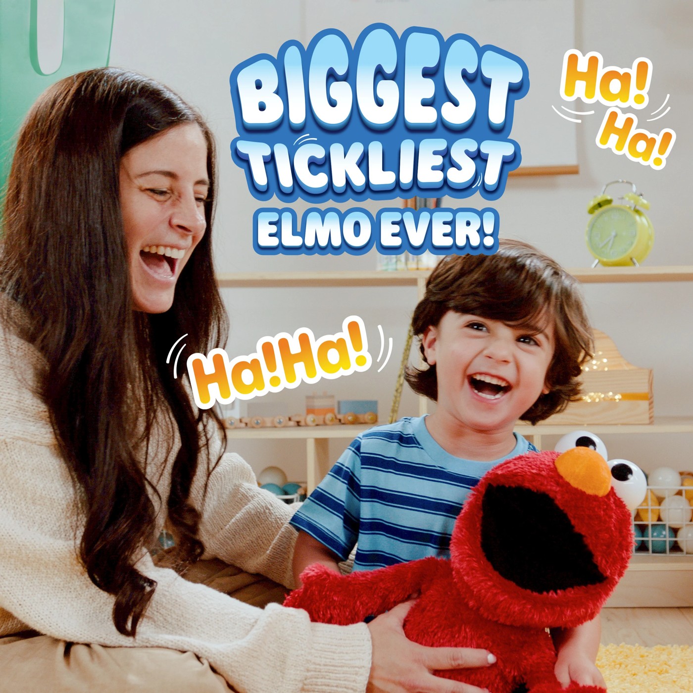 Sesame Street Tickle Me Elmo Giggle Max 4 of 6