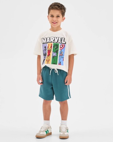 Marvel Australian Cotton Top and Shorts 2 Piece Set