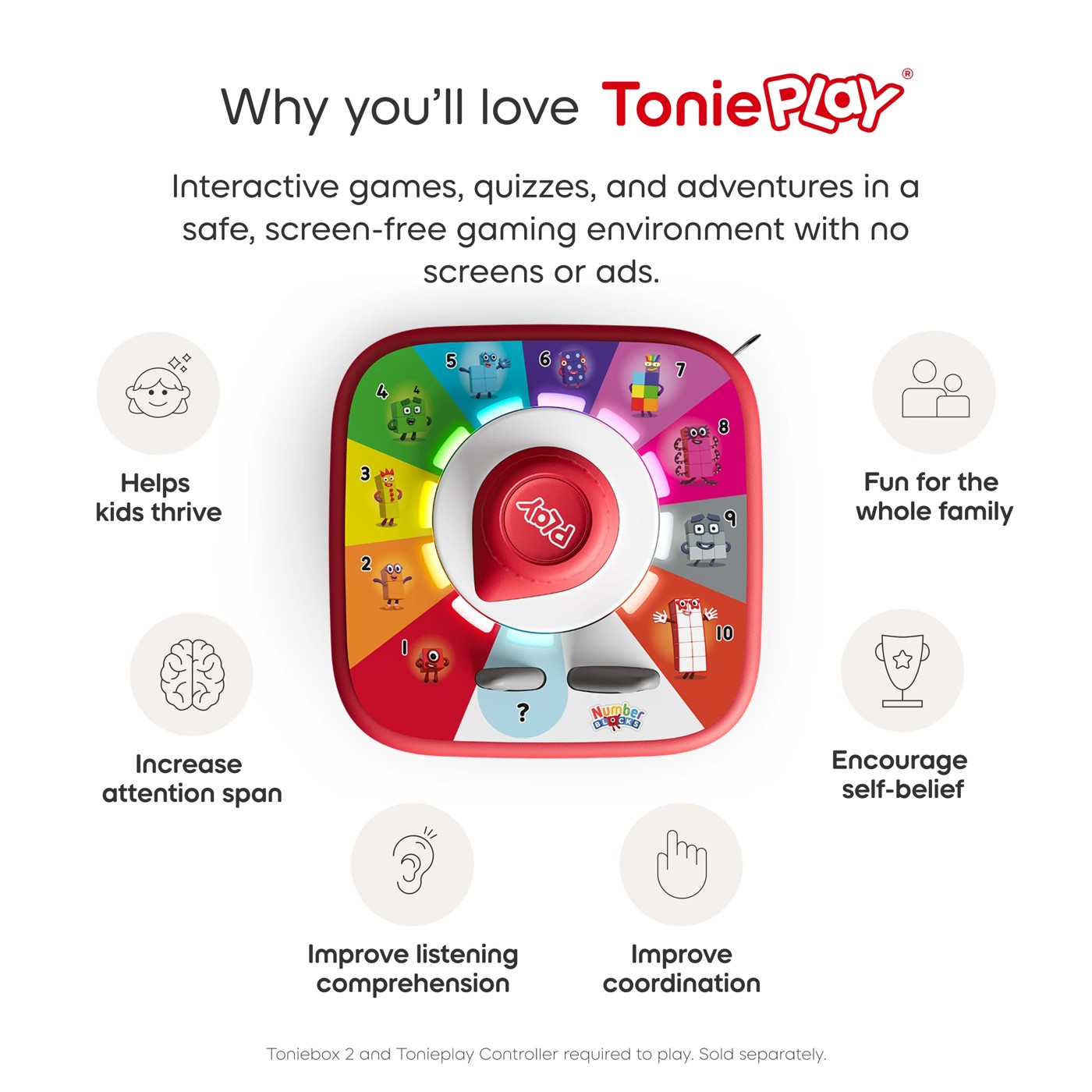 Tonieplay Educational Game: Numberblocks - Tonieplay 3 of 5