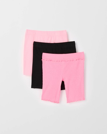 Australian Cotton 3 Pack Bike Shorts
