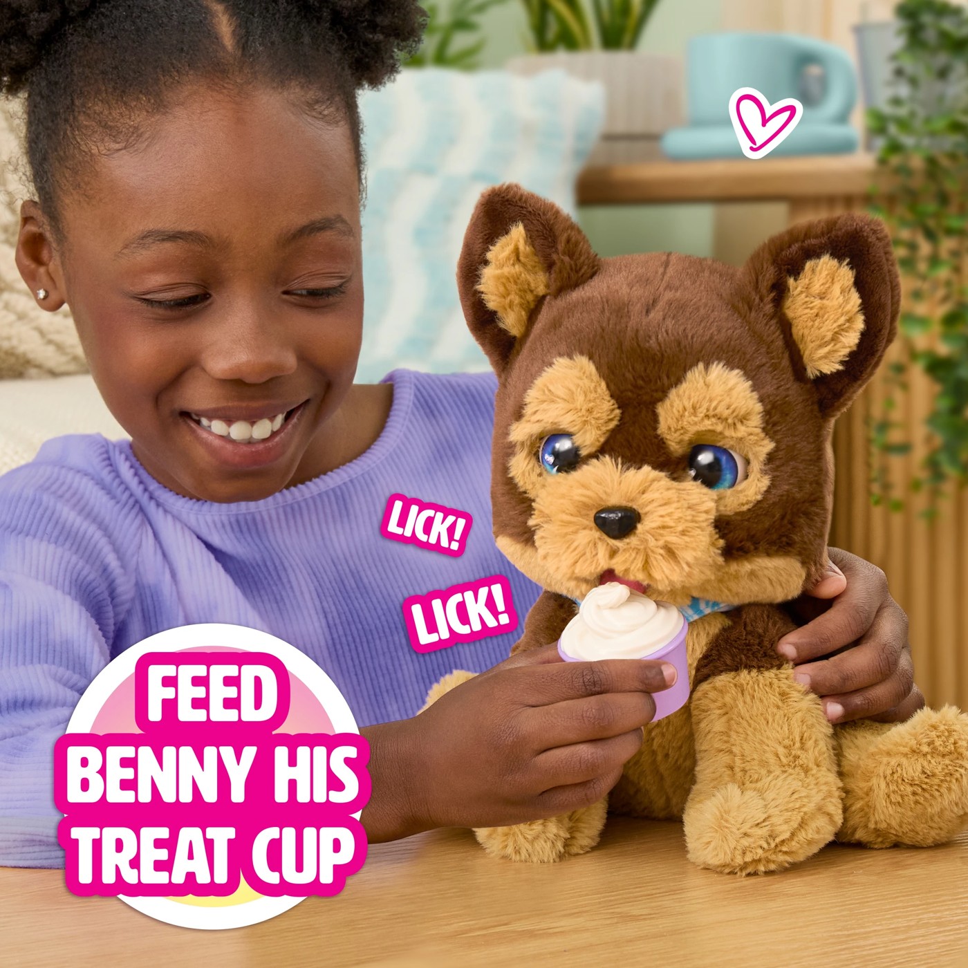 furReal Benny Kiss and Cuddle Pup Plush Toy 3 of 5