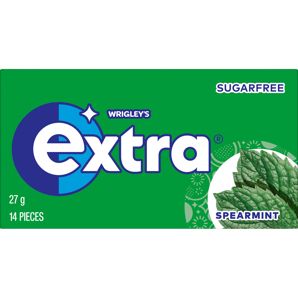 Wrigley's Extra Spearmint Chewing Gum - 14 Pieces product image
