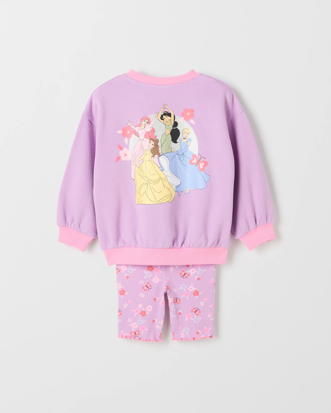 Disney Princess Australian Cotton Blend Jumper and Bike Shorts Set 3 of 3