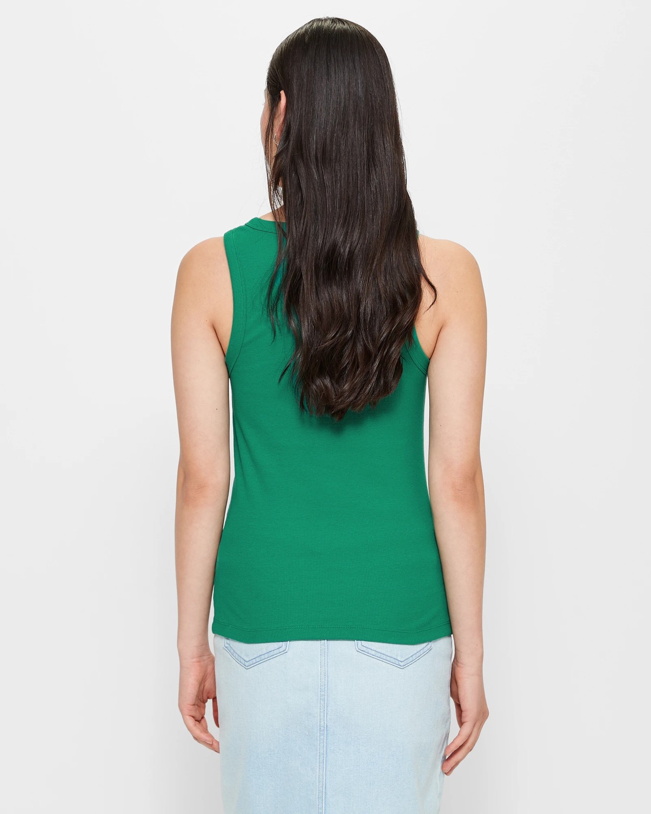 Australian Cotton Racer Front Tank Top 4 of 5