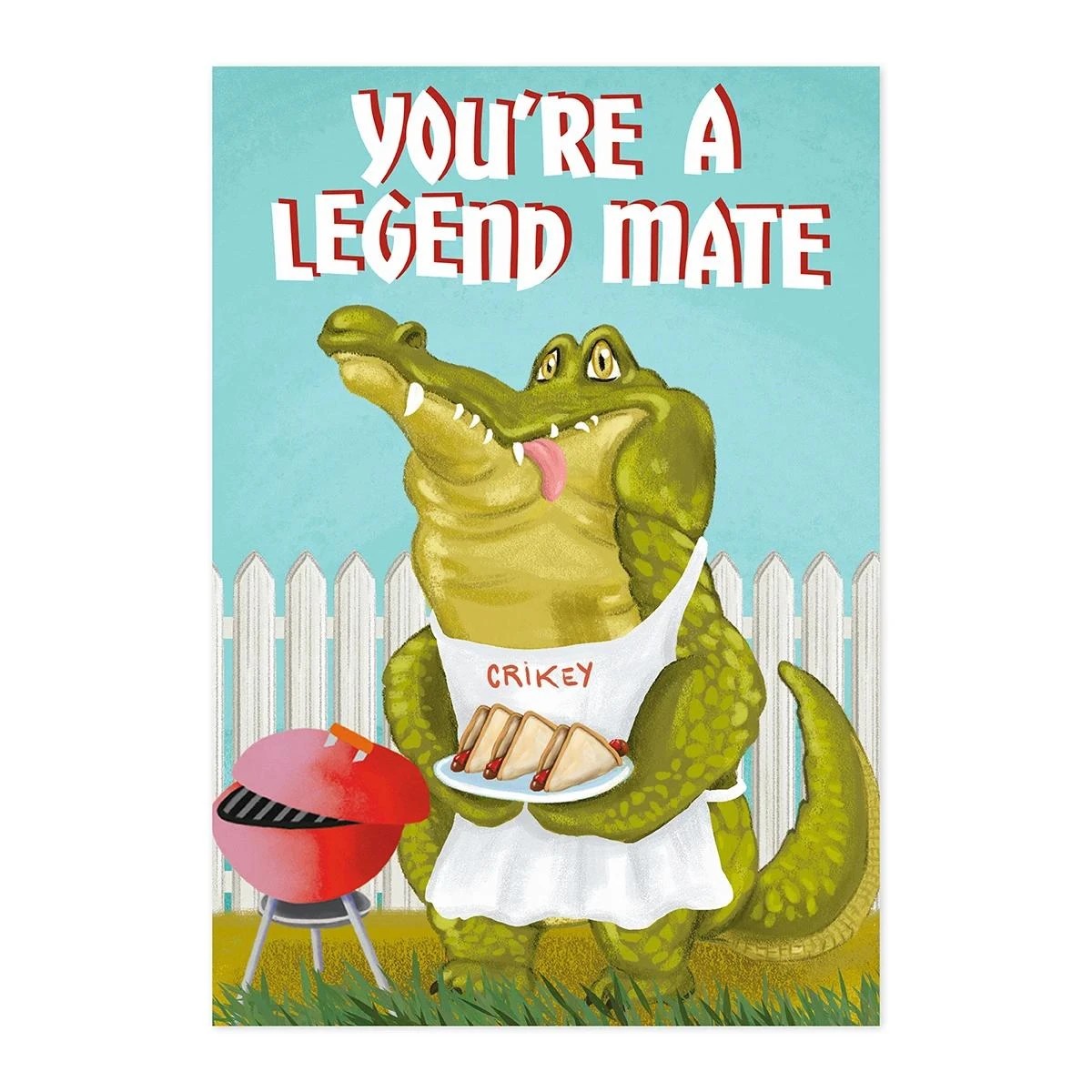 Connections From Hallmark Birthday Card - Legend Crocodile 2 of 2