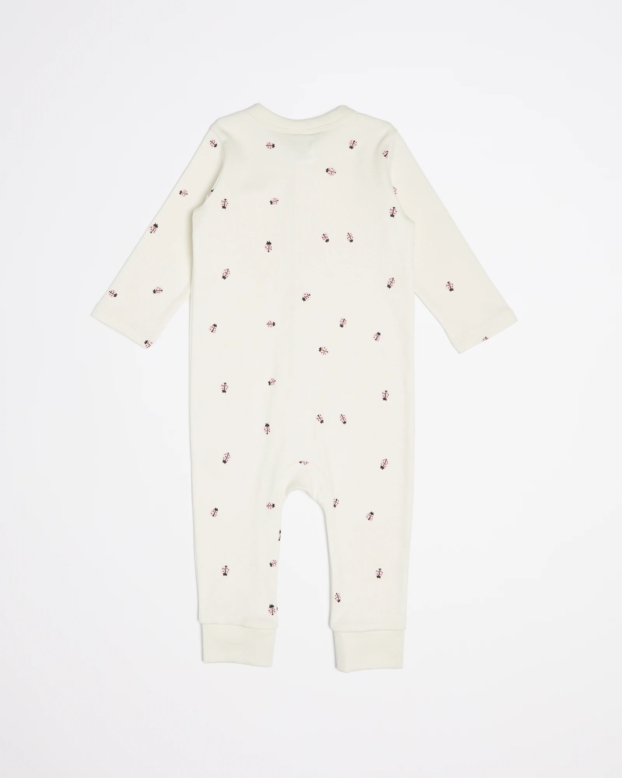 3 Pack Baby Organic Cotton Snap Coveralls 5 of 5