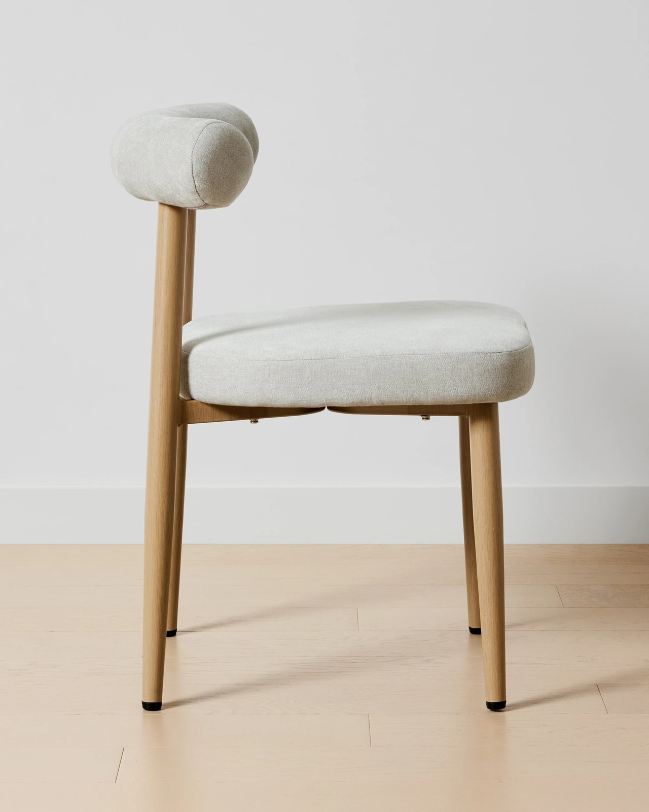 Anko Henry Upholstered Dining Chair - Grey 3 of 5