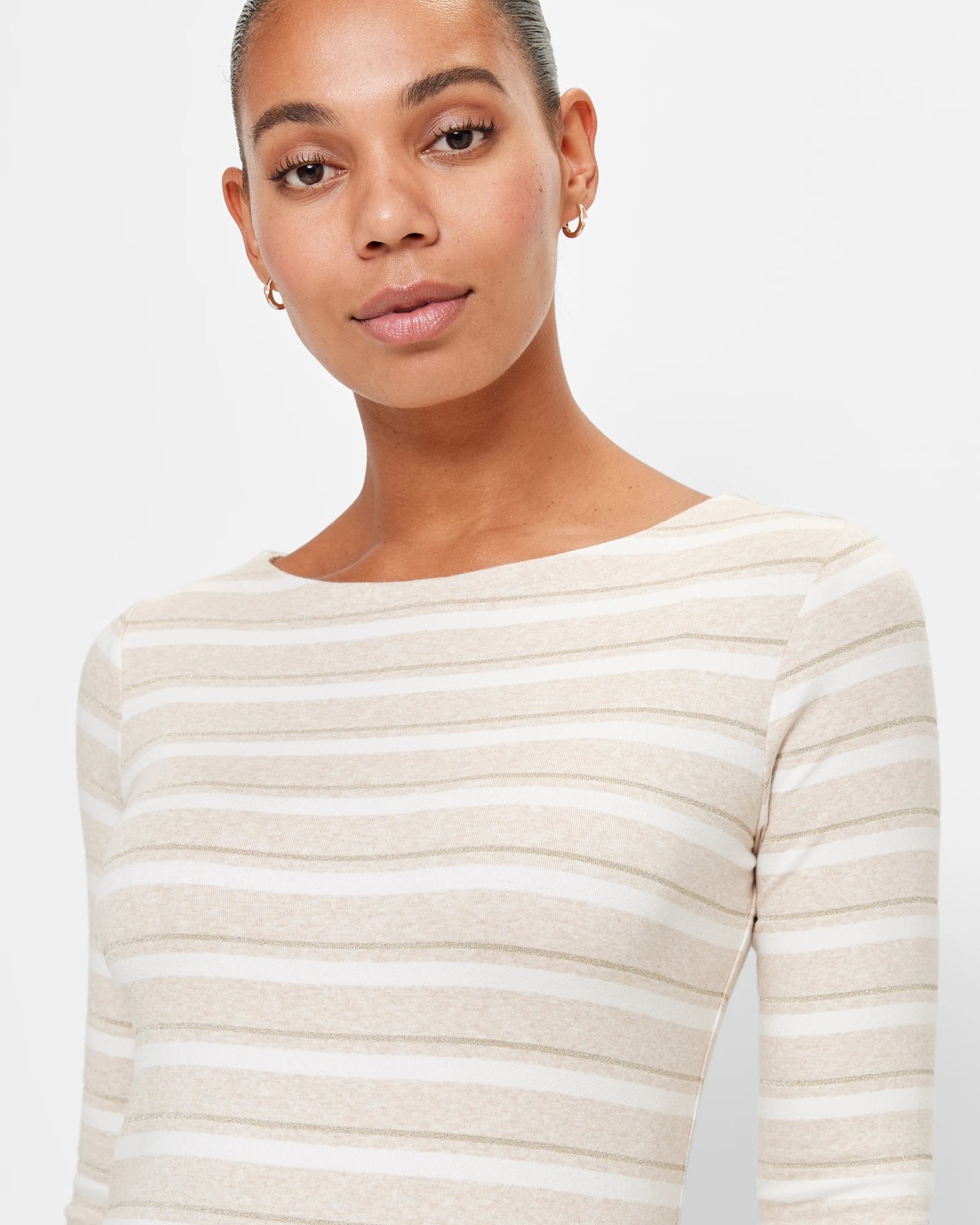 3/4 Sleeve Boat Neck Top - Preview | Target Australia