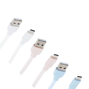Anko USB-A to USB-C Silicone Charging Cable- Assorted product image