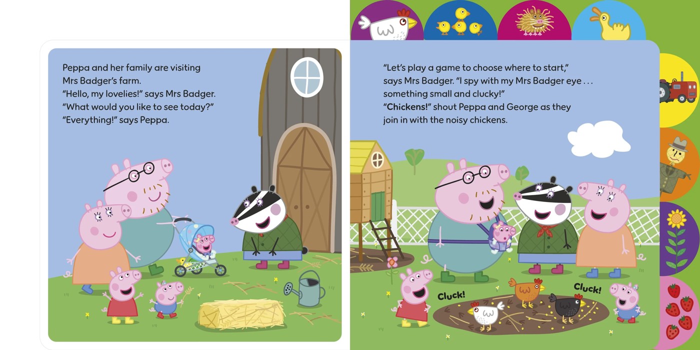 Peppa Pig: I-Spy at the Farm - Book 2 of 3
