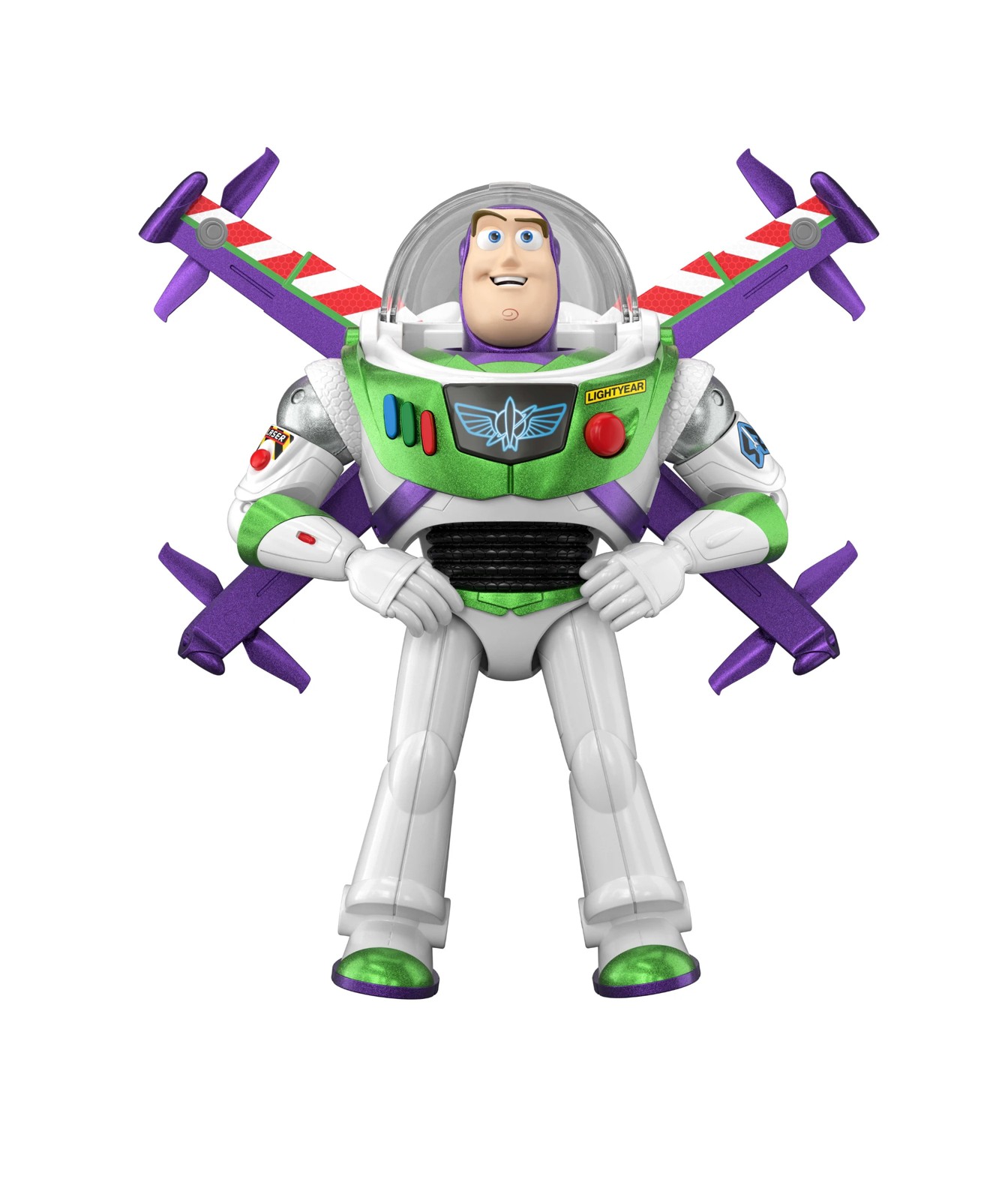 Disney and Pixar Toy Story Flight Mode Hi-Tech Edition Buzz Lightyear 3 of 5