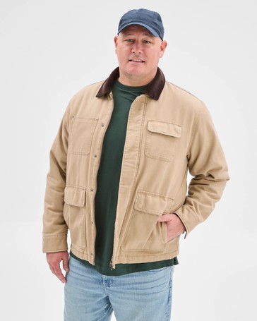 Plus Size Australian Cotton Field Jacket