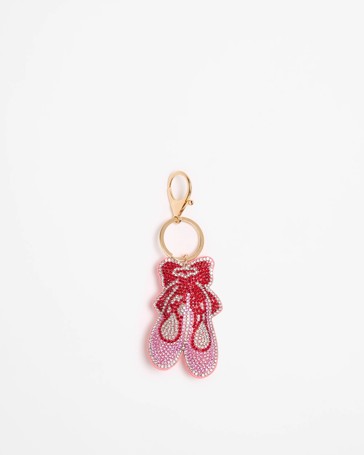 Kids Sparkle Ballet Shoes Bag Charm