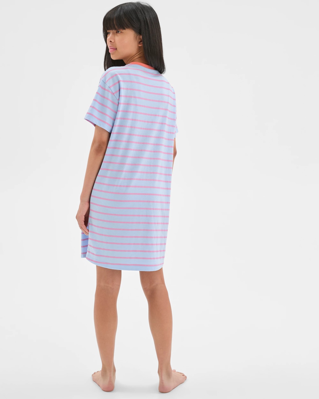 Disney Lilo & Stitch Older Girls Short Sleeve Oversized Nightie 4 of 5