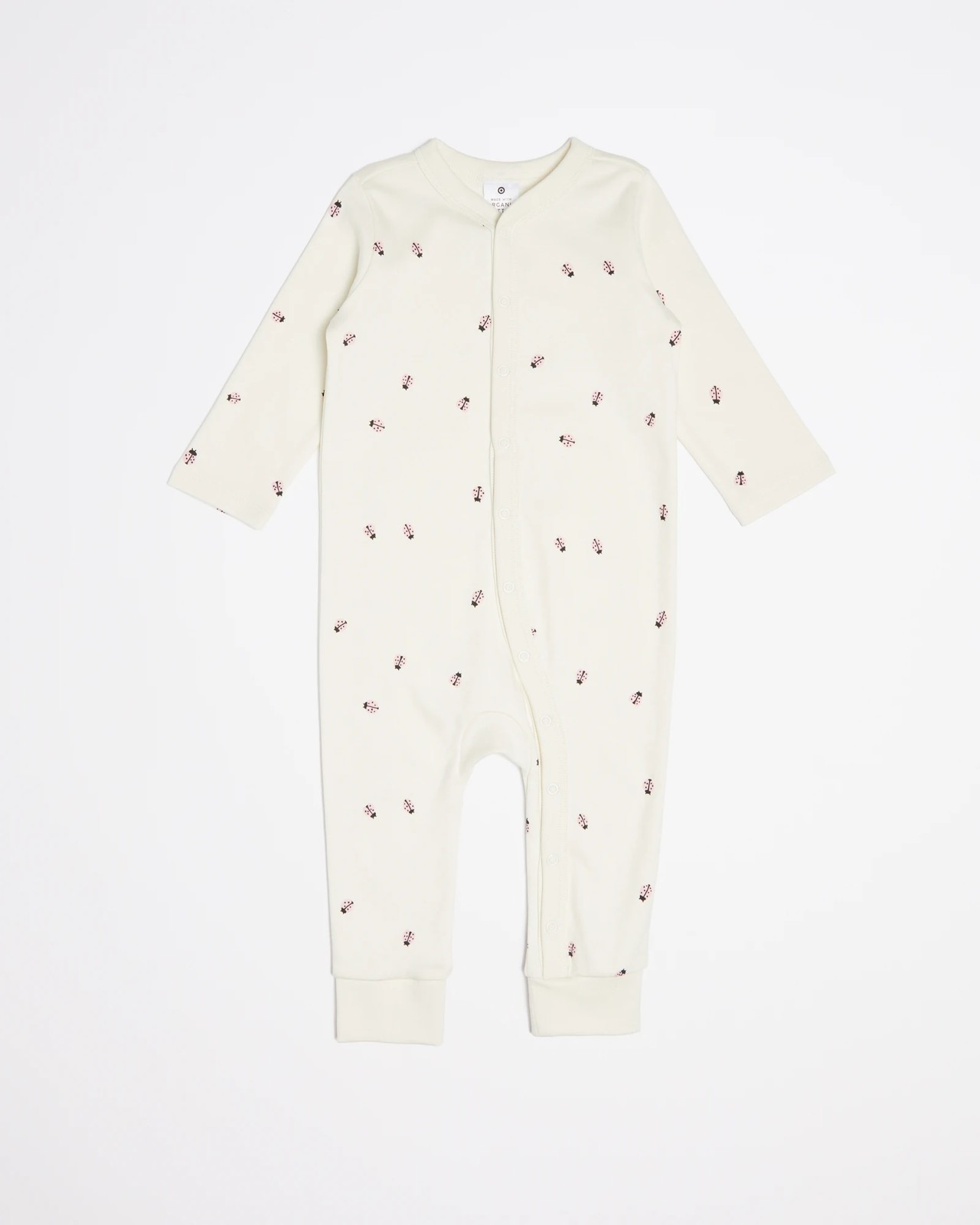 3 Pack Baby Organic Cotton Snap Coveralls 4 of 5