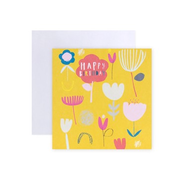 Creative Publishing by Hallmark Birthday Greeting Card - Contemporary Flowers