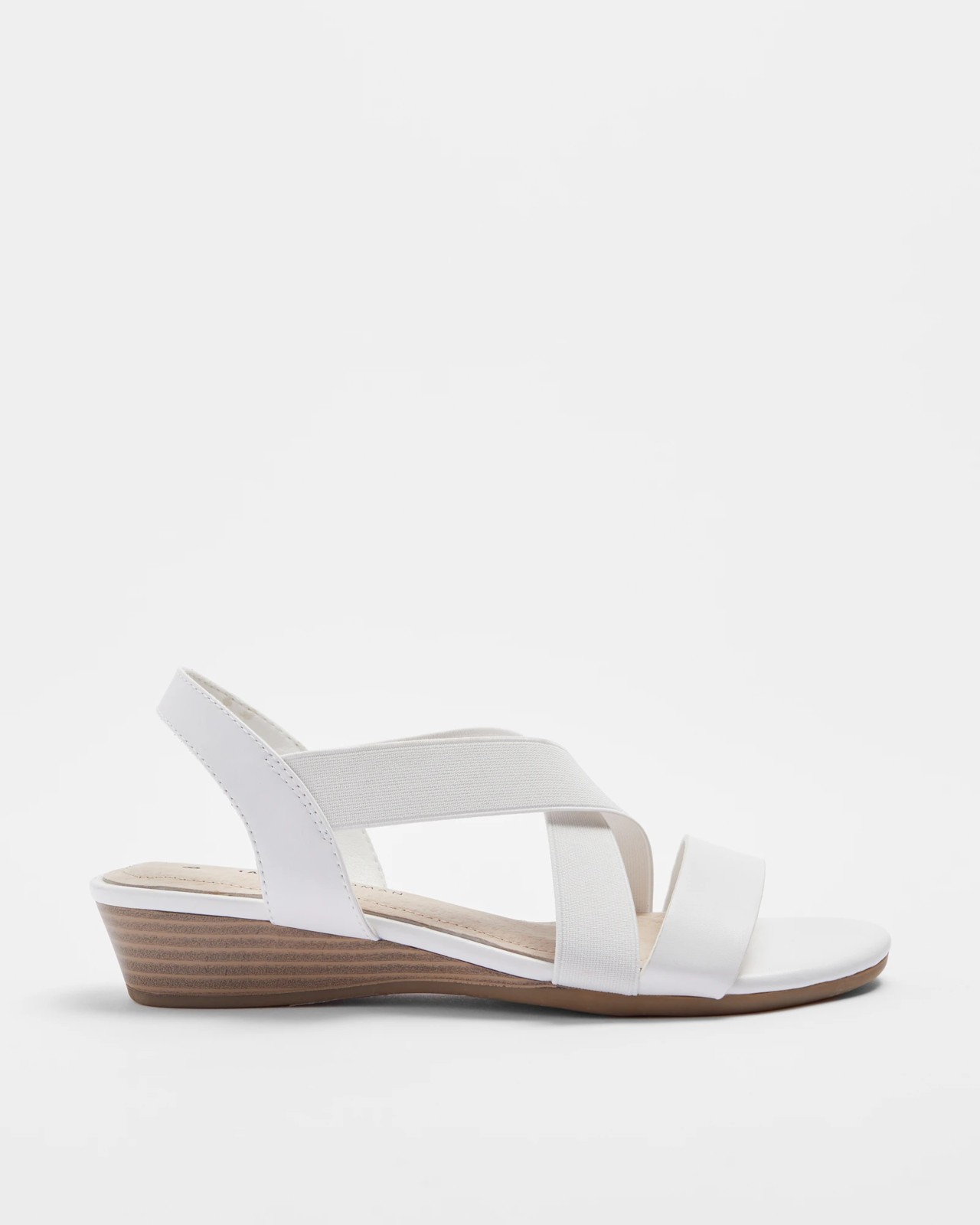 White sandals target new arrivals