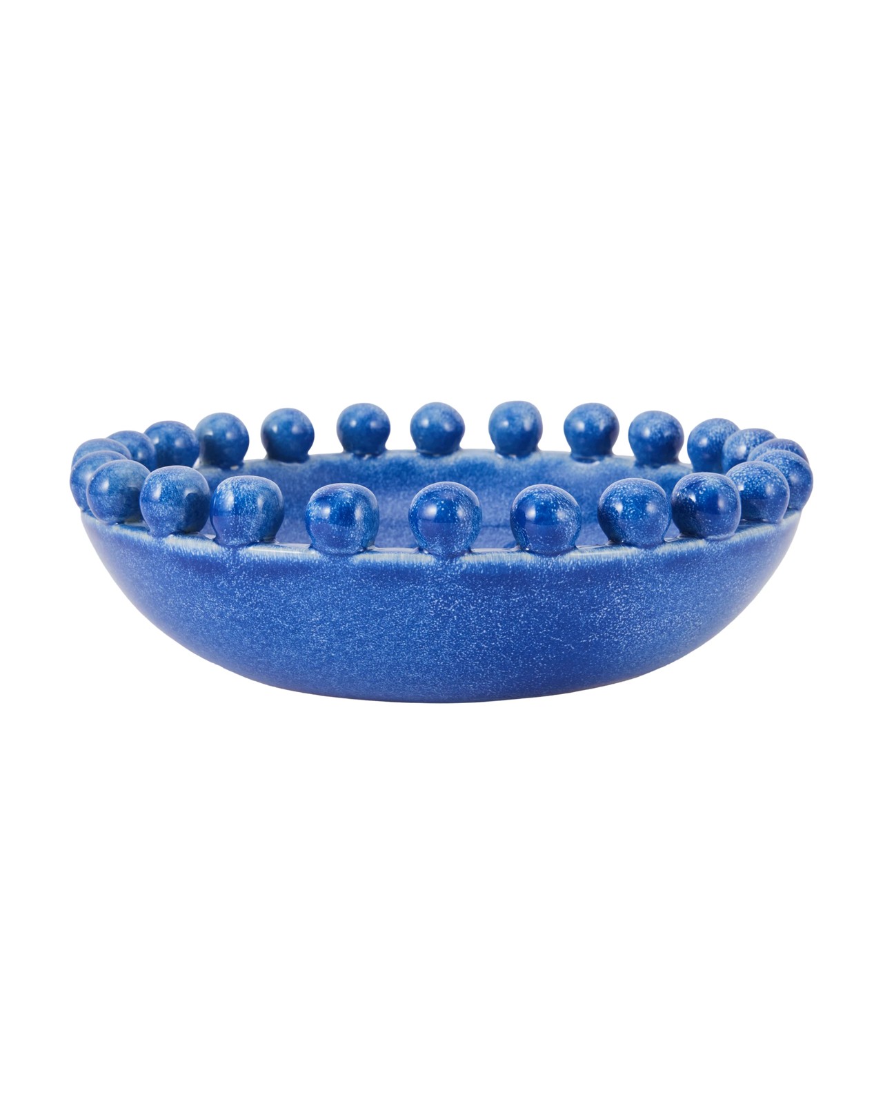 Anko Blue Beaded Edge Decor Bowl 2 of 5