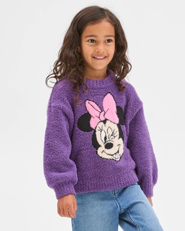 Minnie Mouse License Knit Sweater