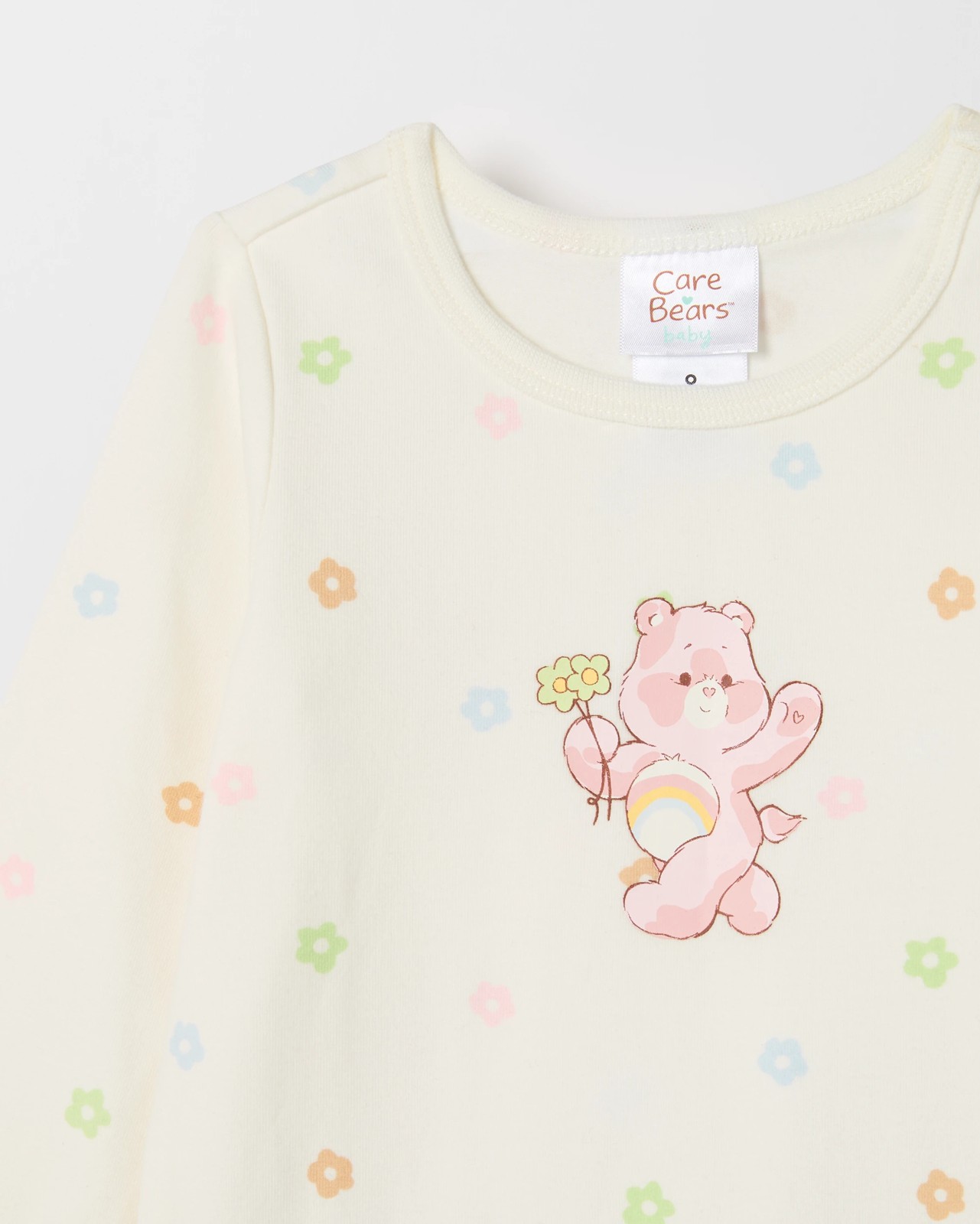 Care Bears Australian Cotton 2 Pack Baby Bodysuits 5 of 5