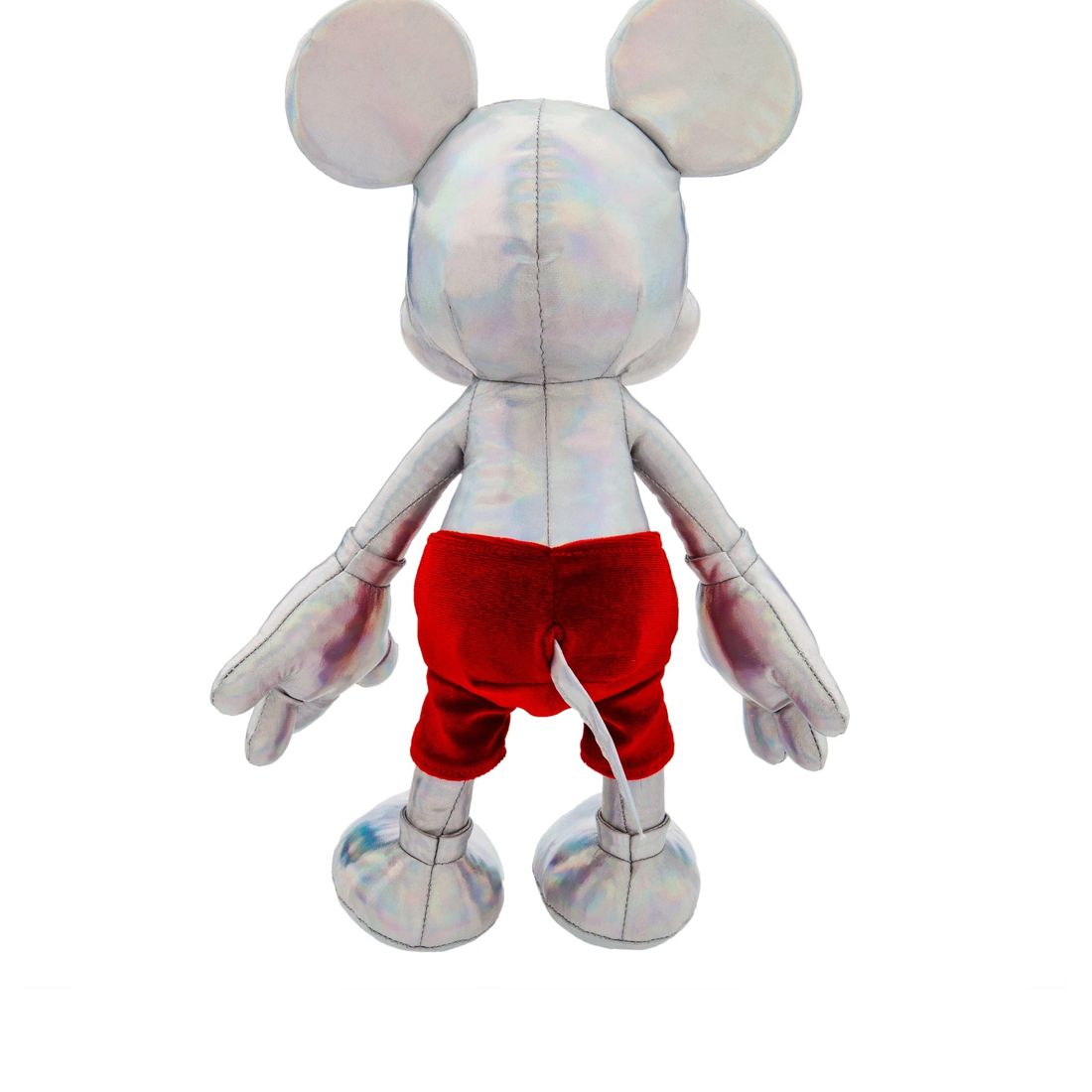 Disney 100 Mickey Mouse Platinum Celebration Plush Small 12 1/2