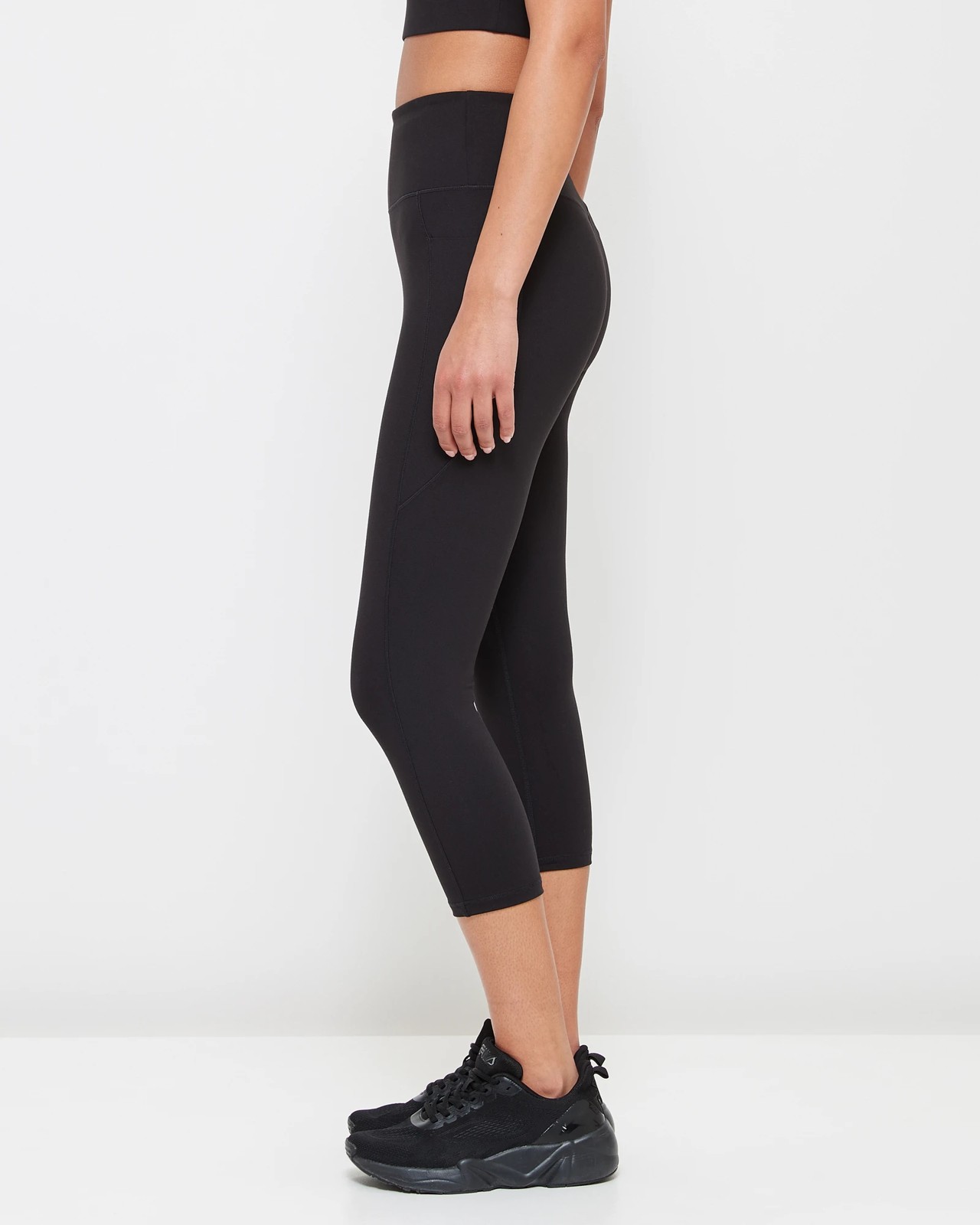 Tights & Leggings Active Infinity Sculpt High Rise 3/4 Length Tights by  Target Active Black 20