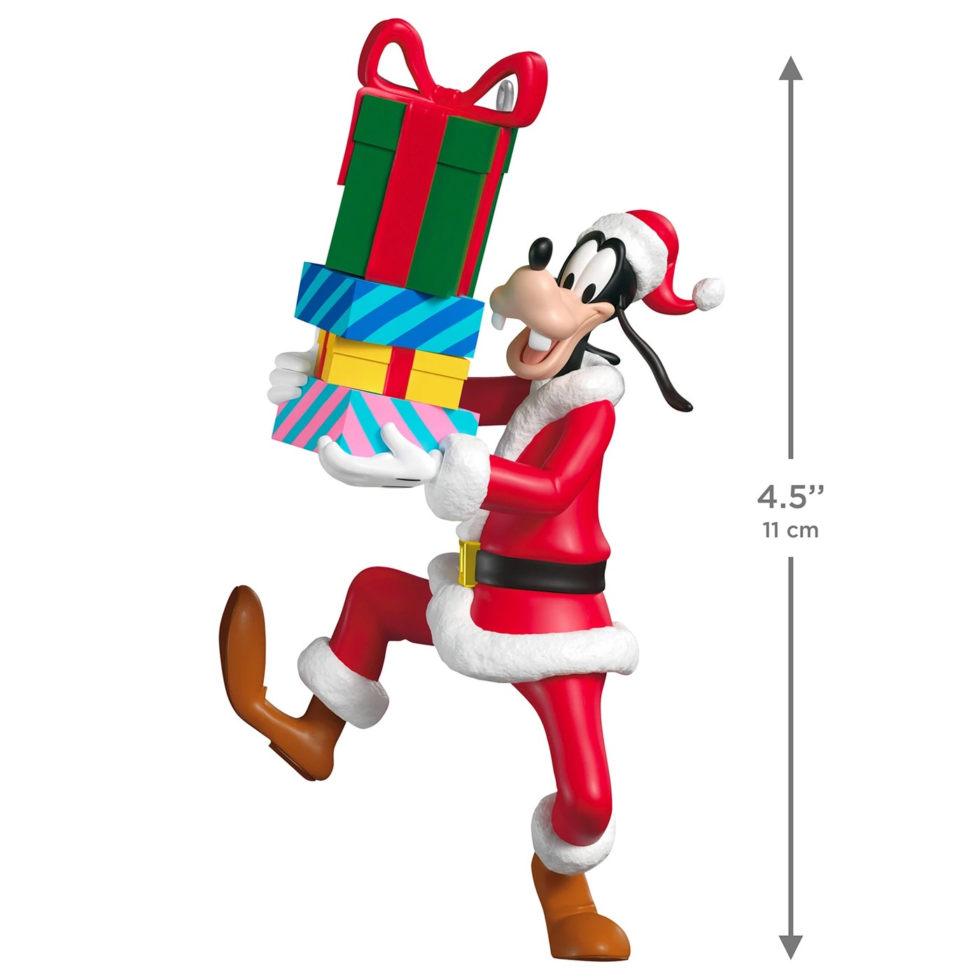 Hallmark Keepsake Disney Goofy Santa's Helper Christmas Tree Ornament 6 of 6