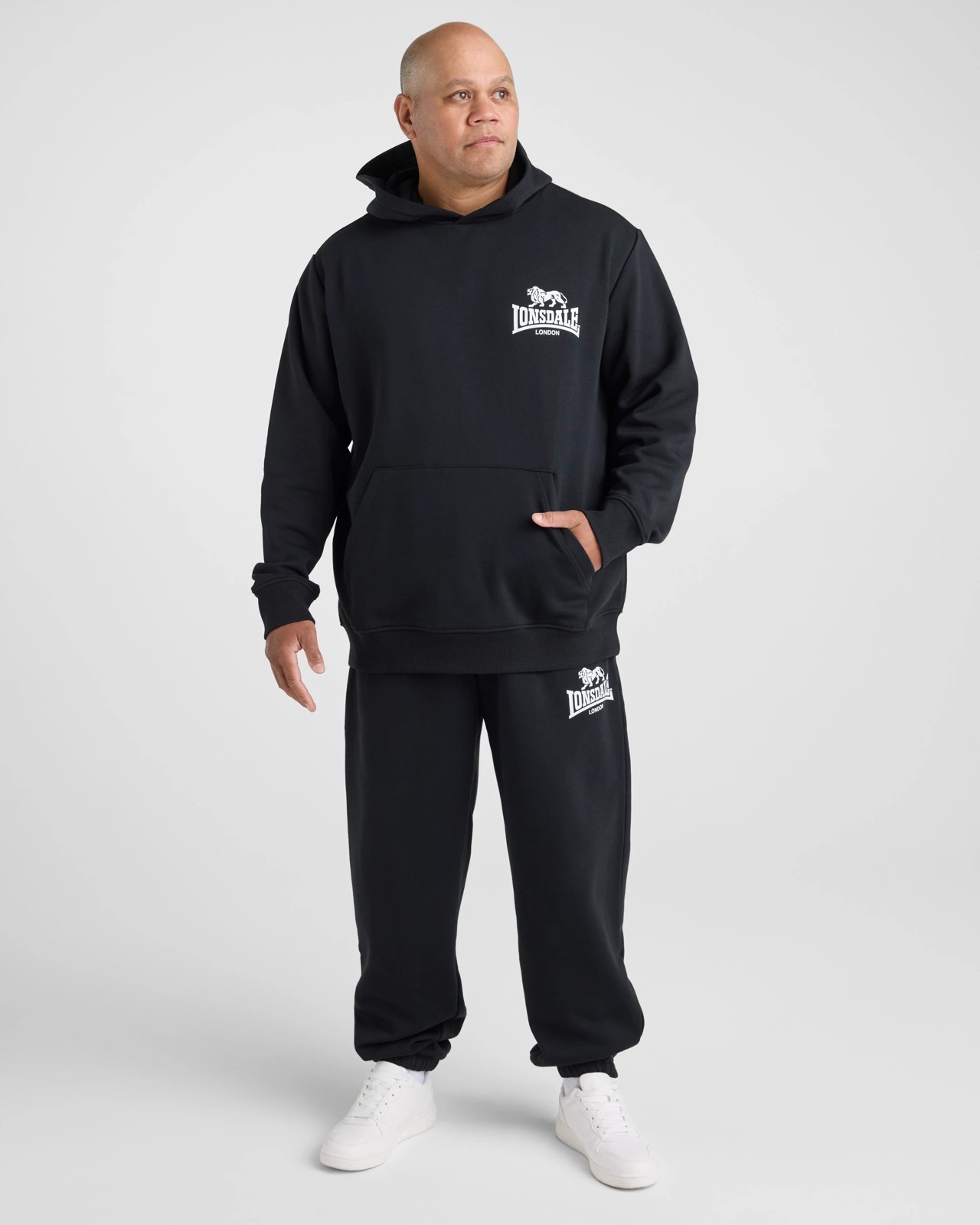 Lonsdale London Plus Sport Trackpants - Black 5 of 5