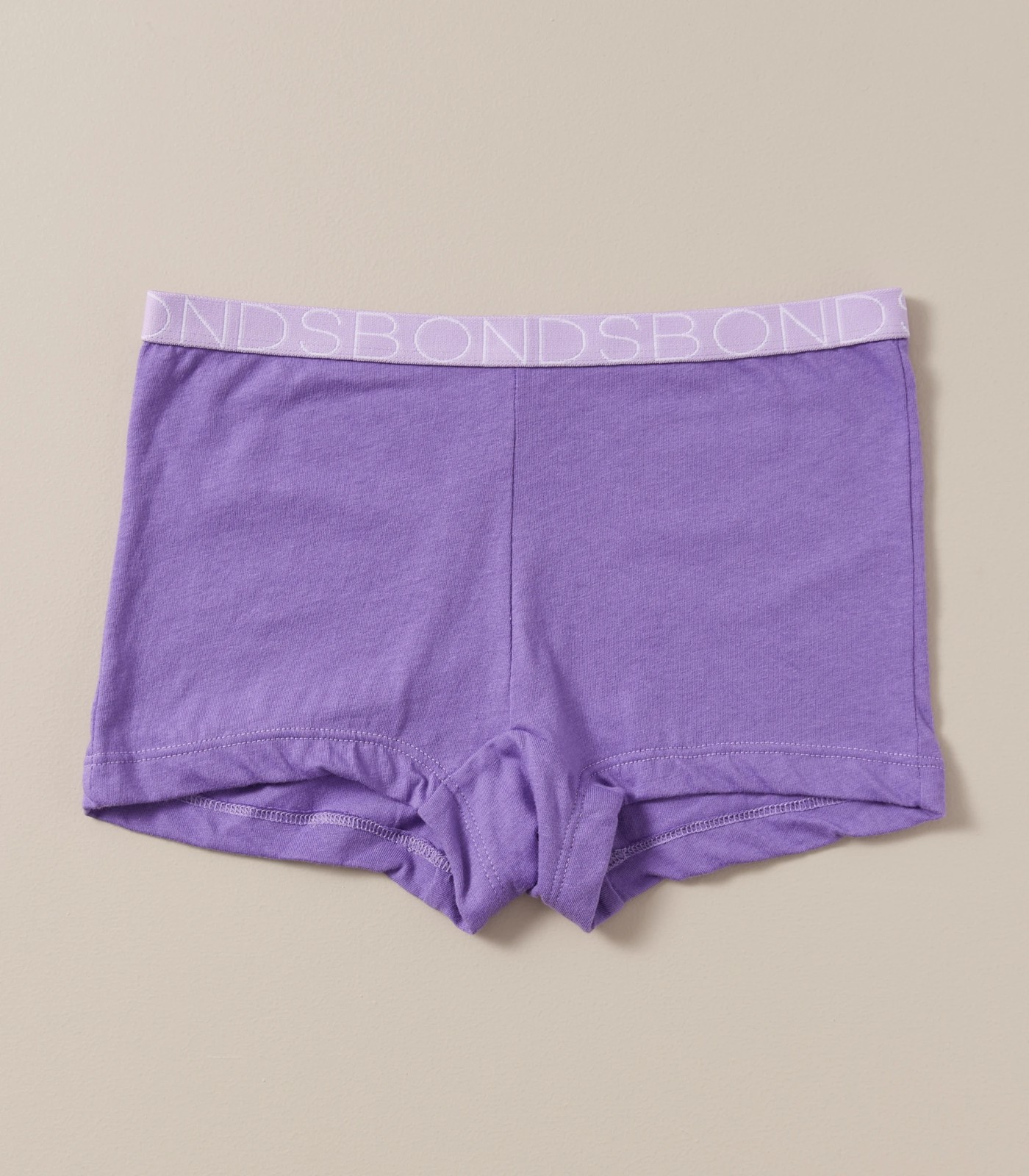 Bonds Girls Purple Shortie Briefs 5 Pack