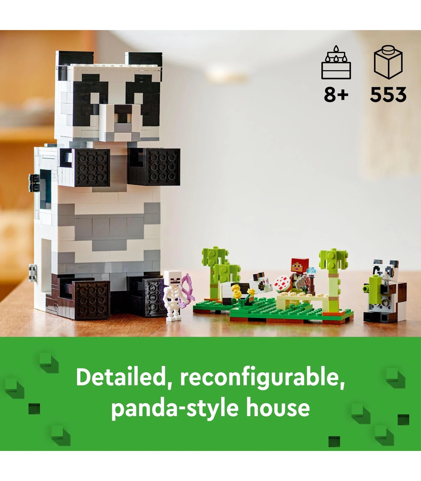 LEGO® Minecraft The Panda Haven 21245