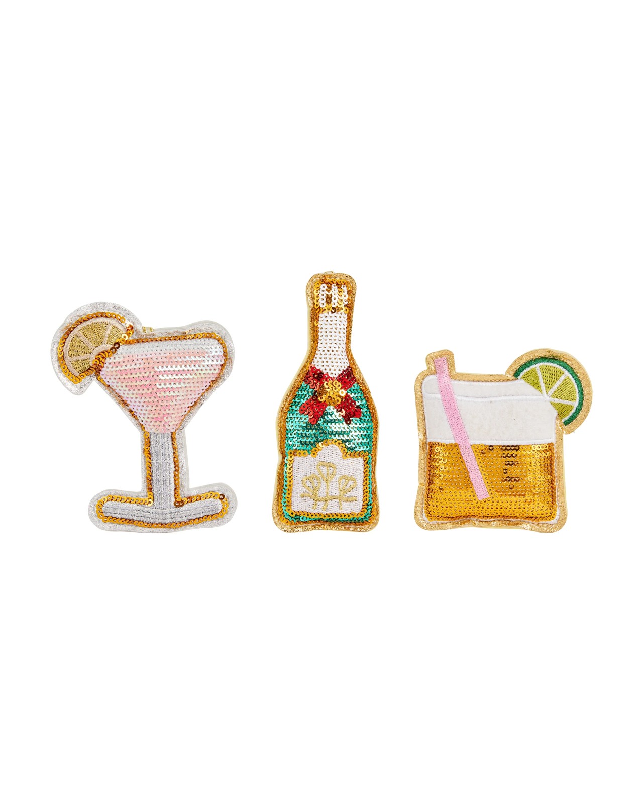 Anko 3 Pack Sequin Drink Decorations 2 of 6