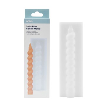 Twist Pillar Candle Mould - Anko