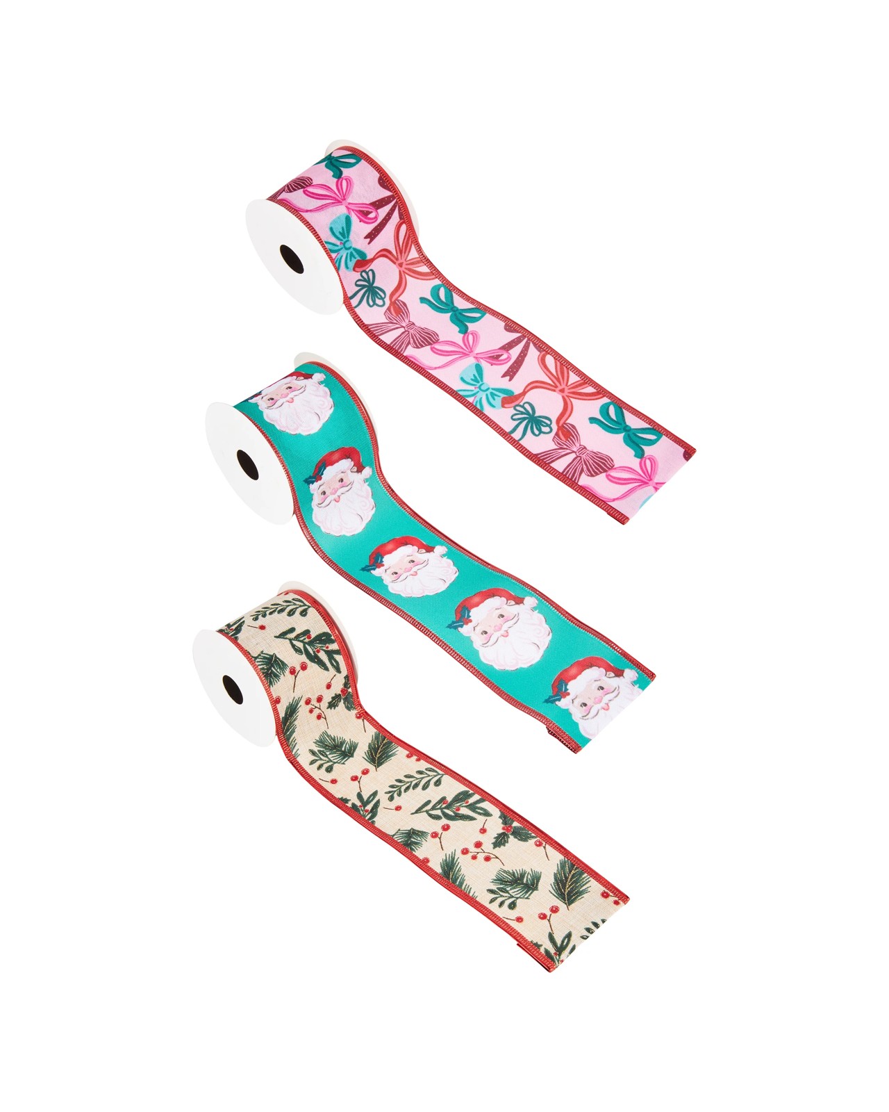 Anko 2.5m Christmas Craft Ribbon - Assorted 2 of 3