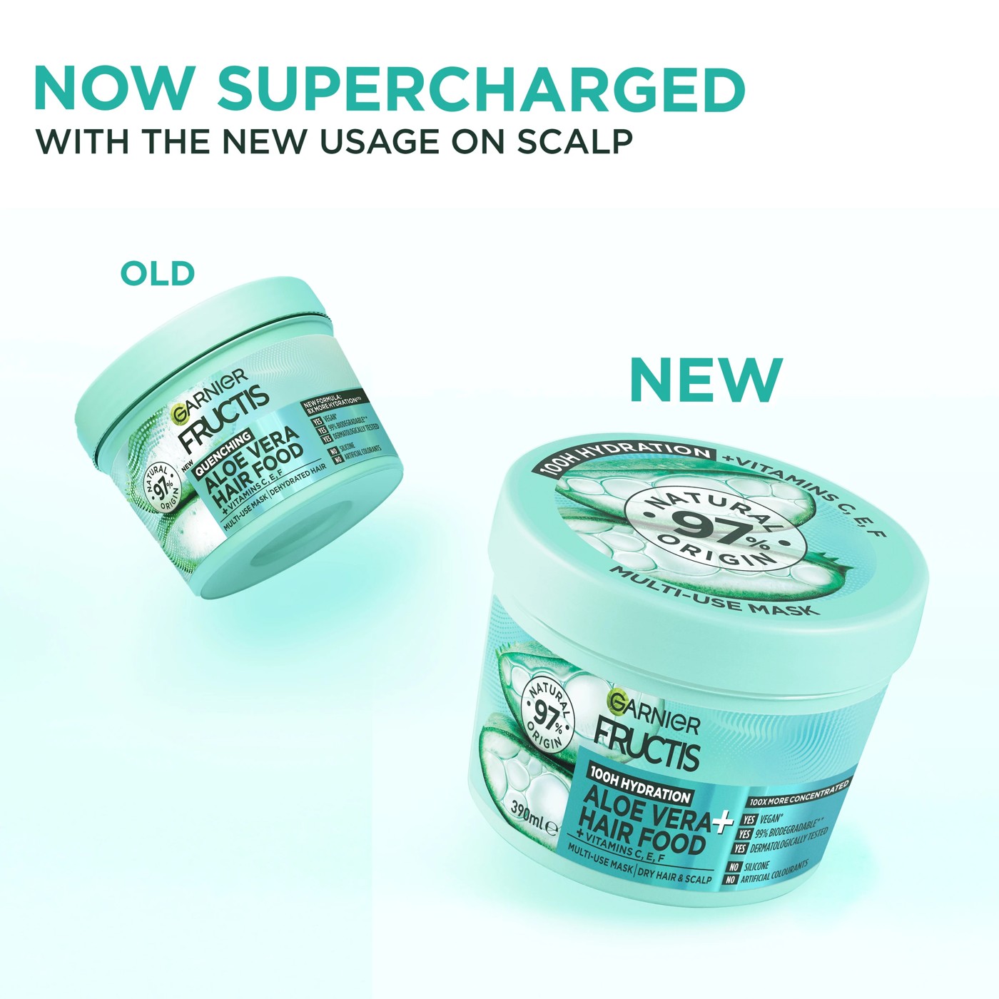 Garnier Fructis Hydrating Aloe Vera Hair Food 3 of 6