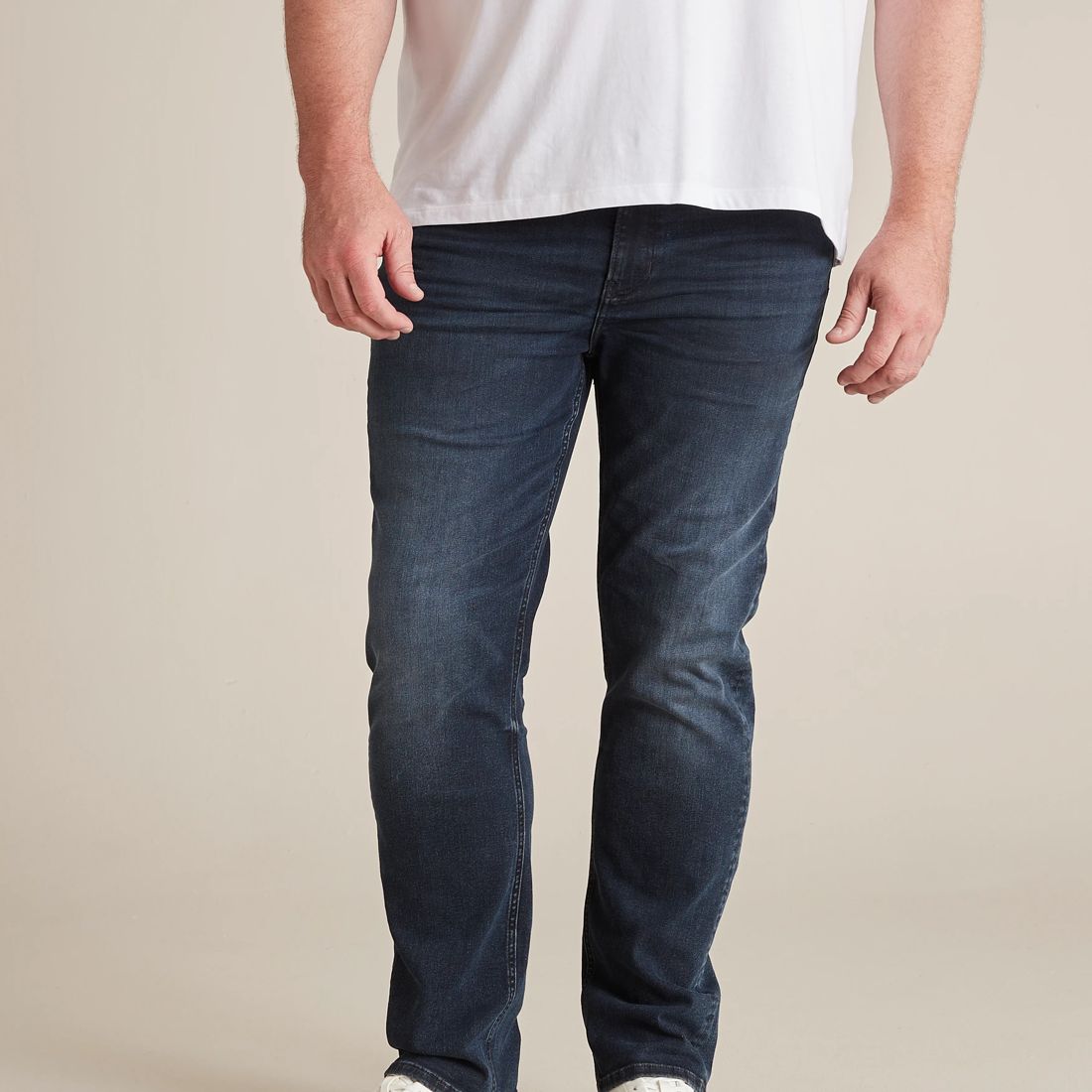 Man Plus Straight Stretch Jeans Target Australia