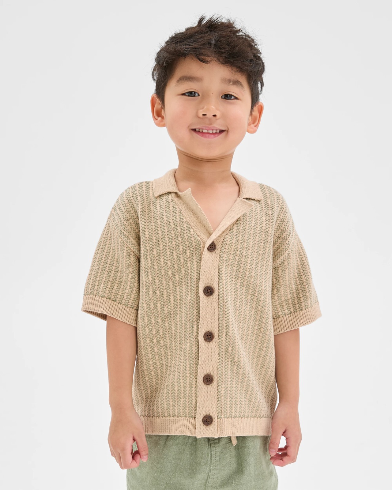 Shirt & Shorts Knit Set 2 of 5