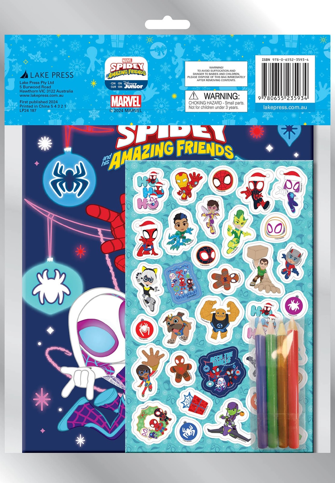 Disney Junior Marvel Spidey and His Amazing Friends Festive Fun Pack - Book 2 of 4