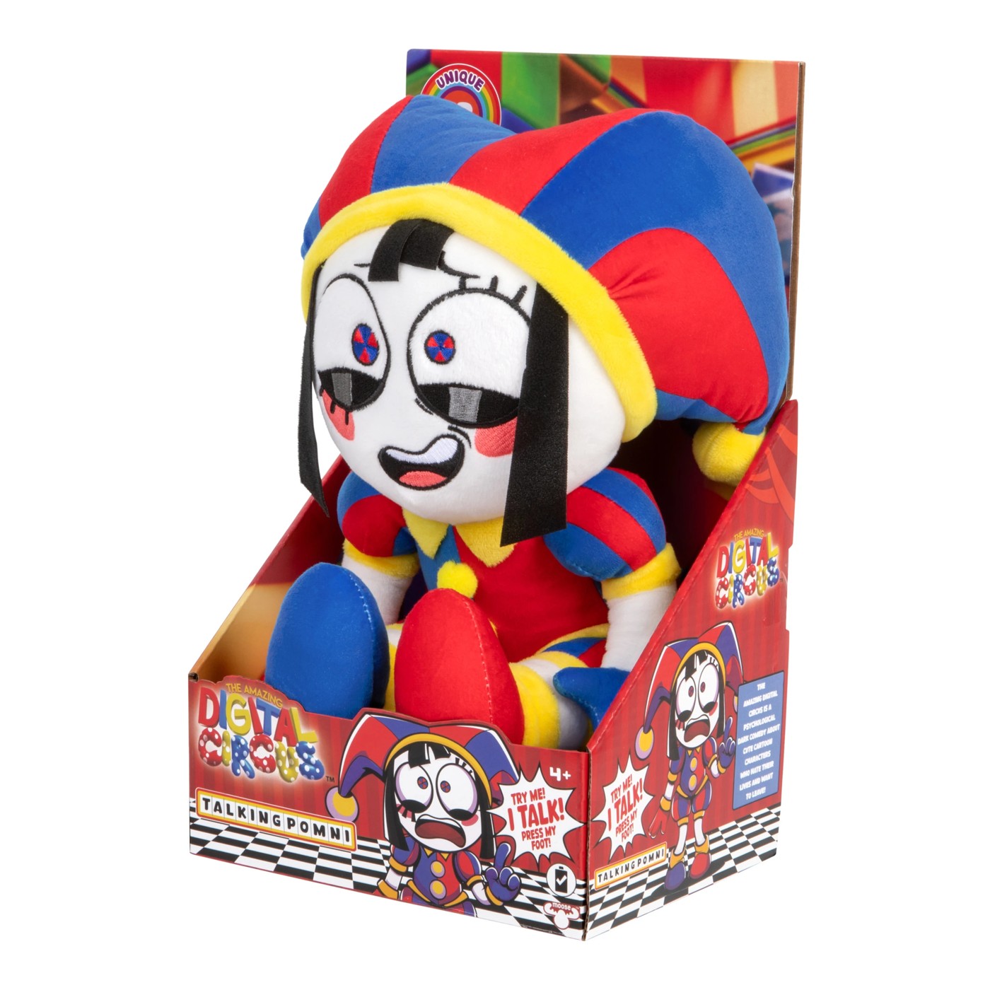 The Amazing Digital Circus SFX Plush - Pomni 4 of 5