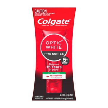 Colgate Optic White Pro Series Enamel Safe Toothpaste 80g