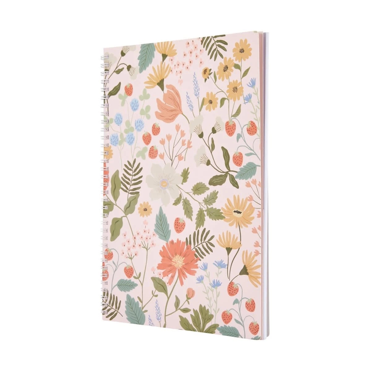 Anko A4 Spiral Notebook 120 Pages Botanical Flower 2 of 3