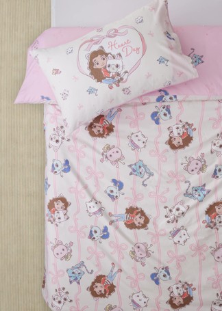 Gabby's Dollhouse Kids Quilt Cover Set