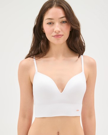 Lily Loves Rib Seamfree Push Up Crop Top