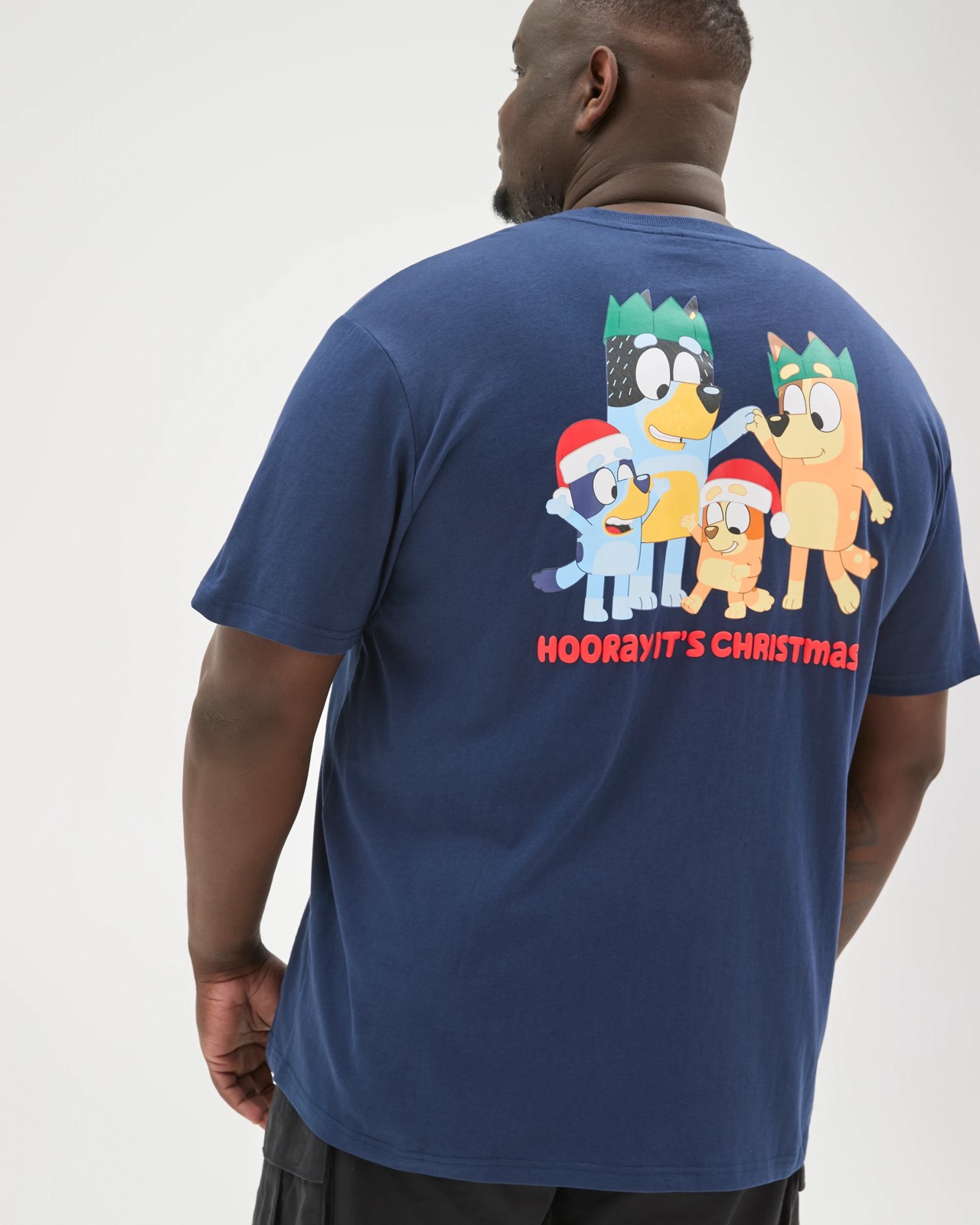 Licensed Bluey Christmas Plus Size T-Shirt 6 of 6
