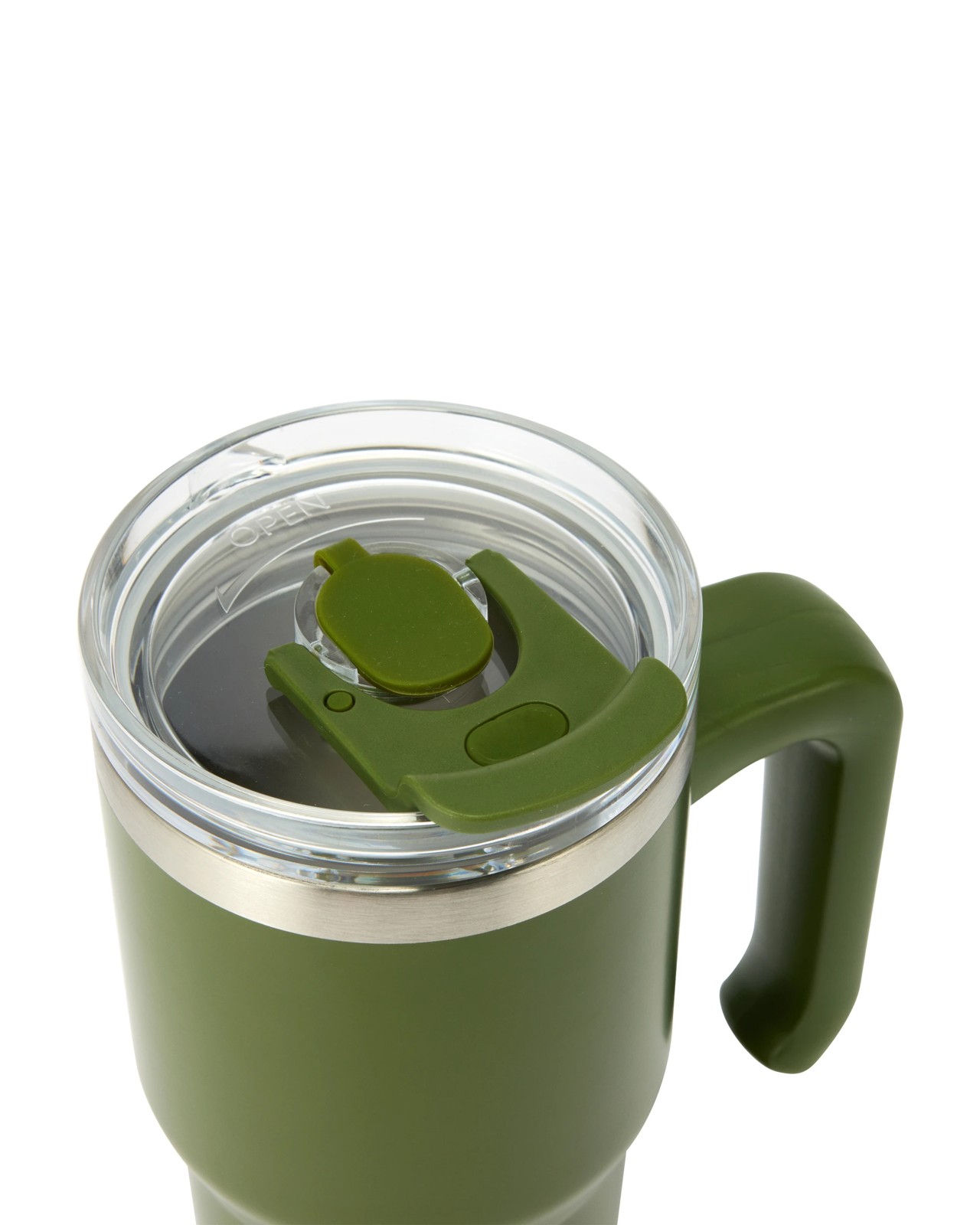 Anko 600ml Olive Drink Bottle with Handle 5 of 5