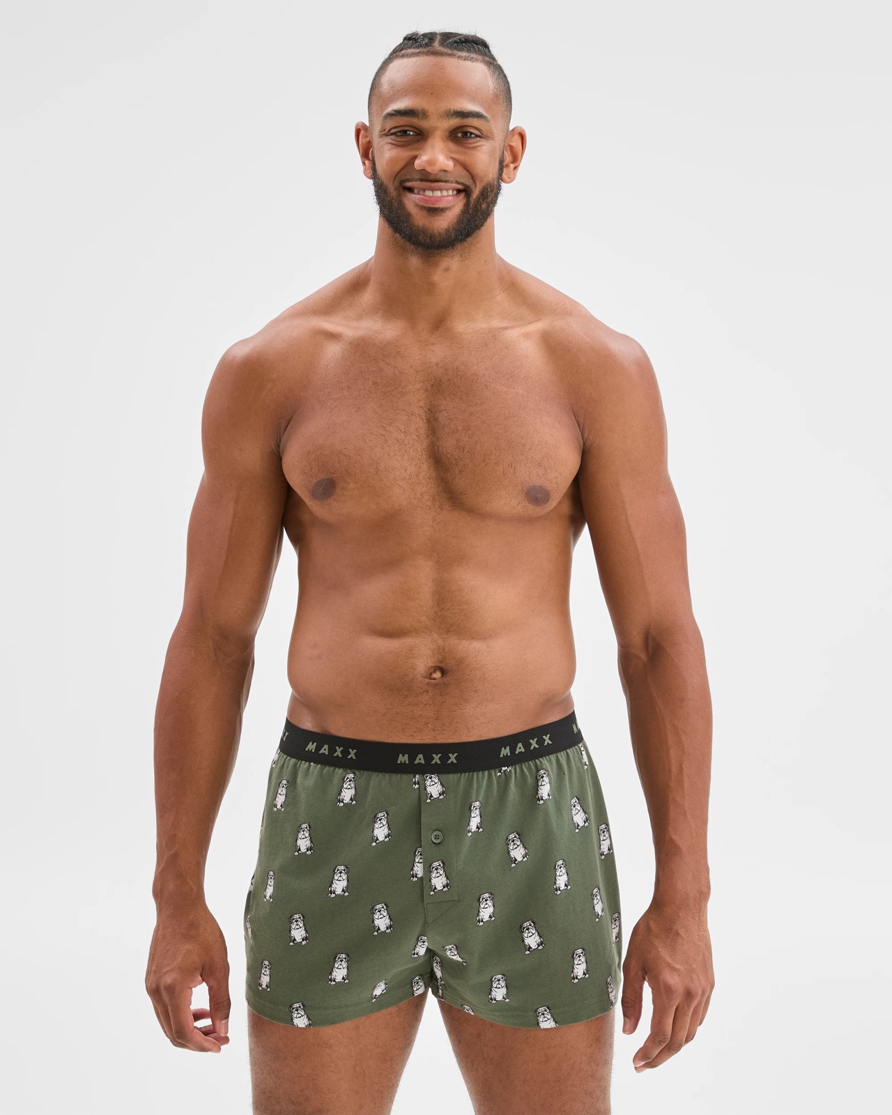 Maxx Australian Cotton 3 Pack Knit Boxers 2 of 4