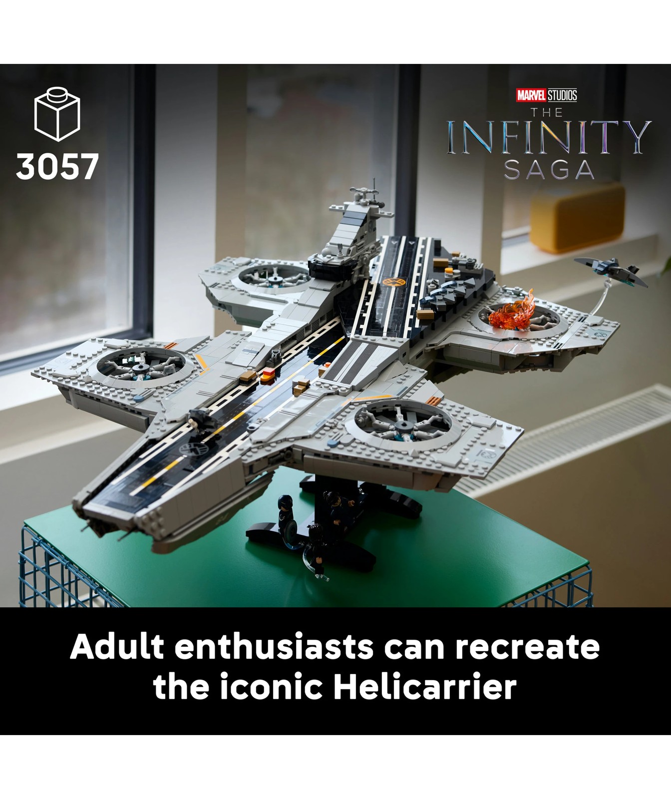 Pre-Order LEGO® Super Heroes Marvel S.H.I.E.L.D. Helicarrier 76354 2 of 6