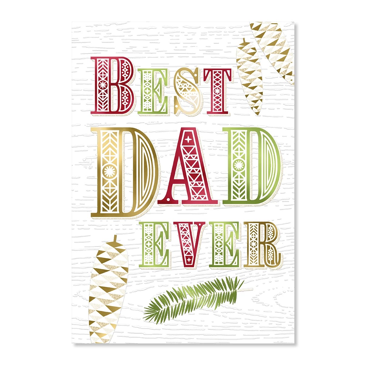 Hallmark Christmas Card - Best Dad Ever 3 of 3