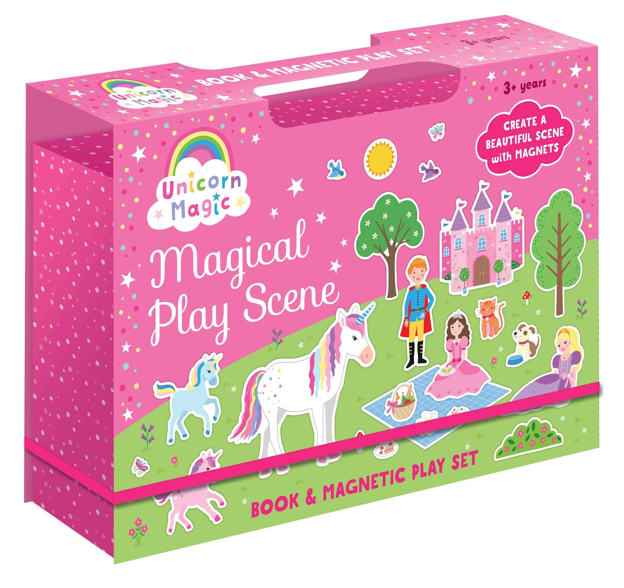 Unicorn Magic - Book & Magnetic Play Set