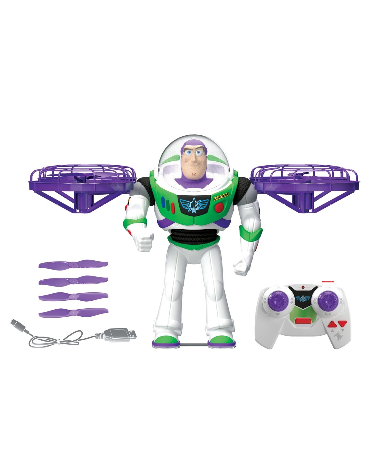 Disney and Pixar Toy Story 5 Flying RC Hi-Tech Edition Buzz Lightyear 2 of 6